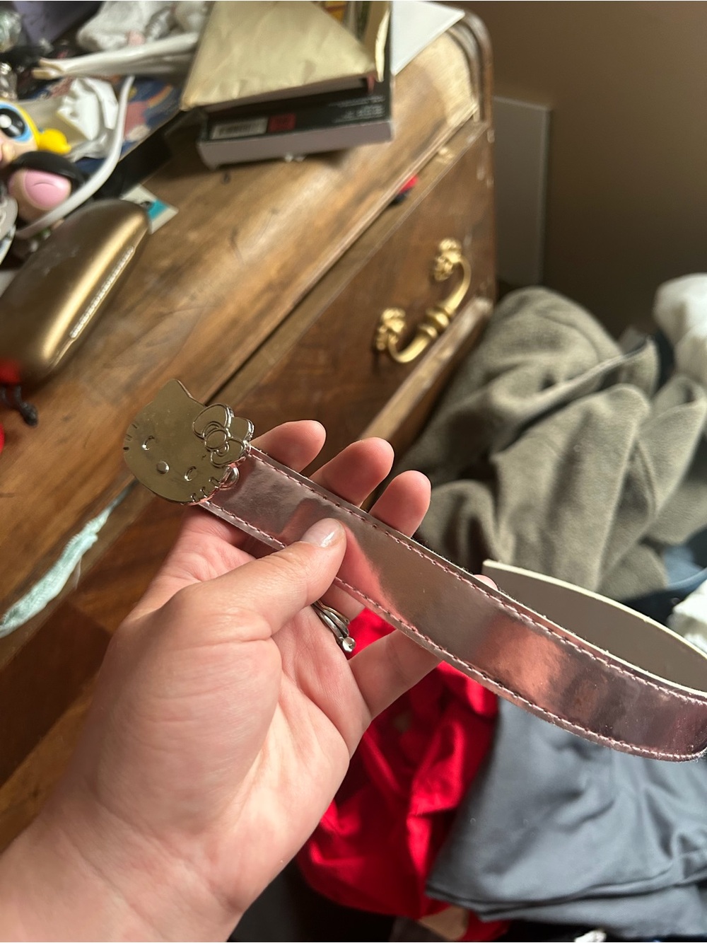 Pink Metallic Hello Kitty Choker